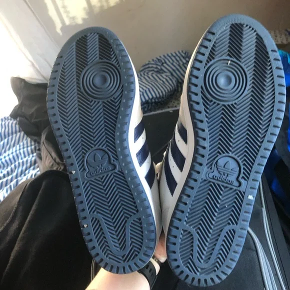 Adidas Top Ten Women Men size 7.5 High Top Red/white/navy & gray GUC… 1️⃣0️⃣ - Picture 8 of 13